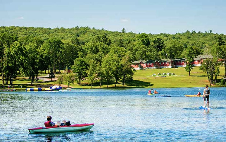 Pocono Springs Camp - lake view