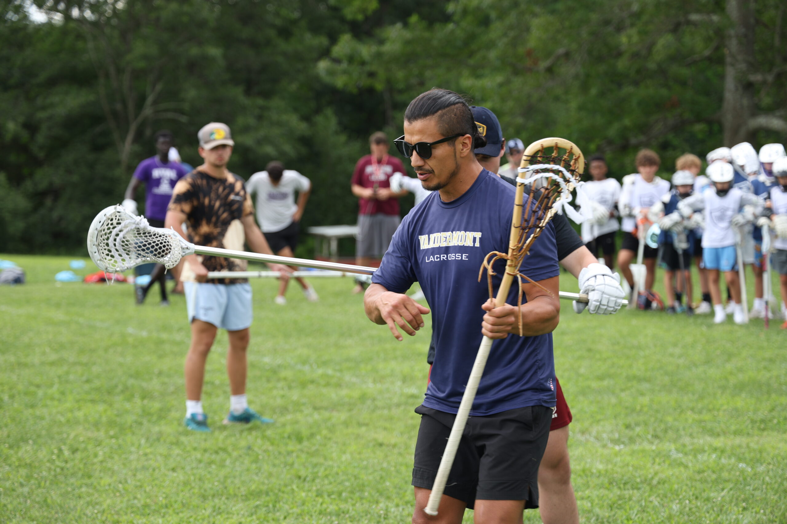 Lacrosse Leadership Camp Drills